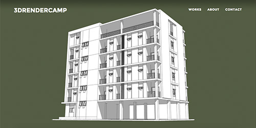 3D Render Camp Website